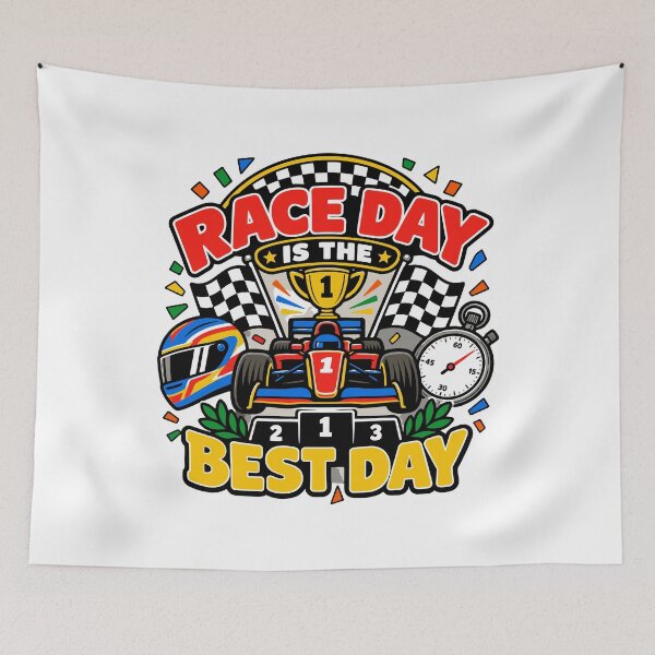 Item preview, Race Day Is The Best Day  designed and sold by RAS-77.