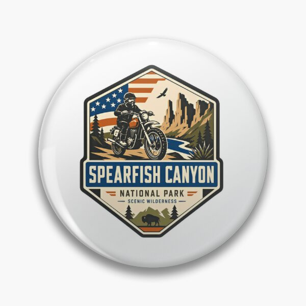 Item preview, Spearfish Canyon National Park Scenic Wilderness Motorcycle Adventure South Dakota Explorer Travel designed and sold by Simsimah26Parks.