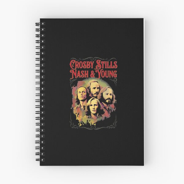 Item preview, Crosby, Stills, Nash & Young designed and sold by QuirkNestArt.