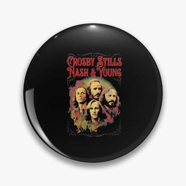 Item preview, Crosby, Stills, Nash & Young designed and sold by QuirkNestArt.