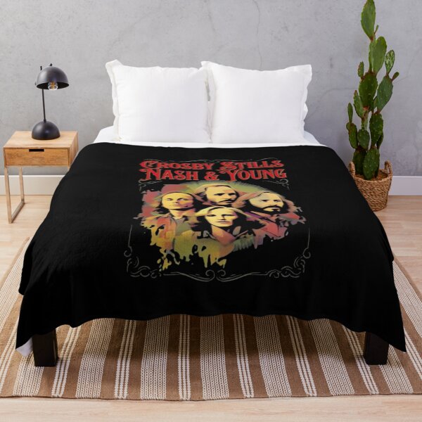 Item preview, Crosby, Stills, Nash & Young designed and sold by QuirkNestArt.