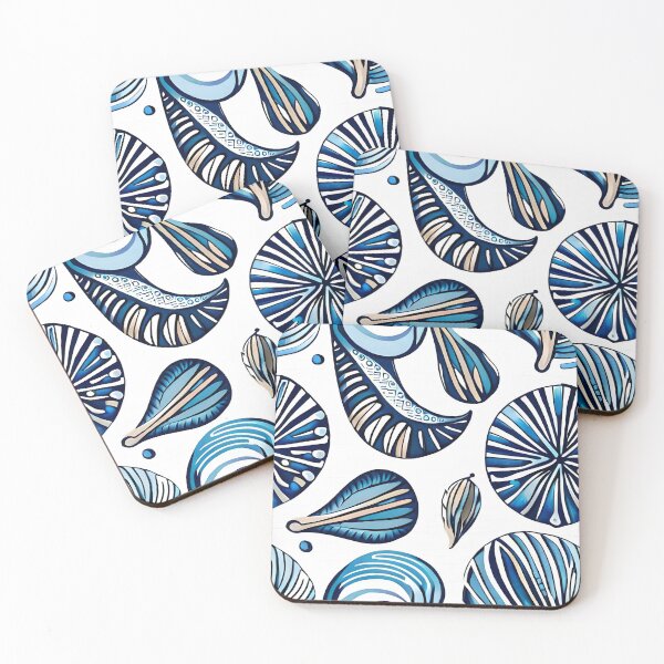 Item preview, Watercolor Seashells designed and sold by Gustavo Navarro.