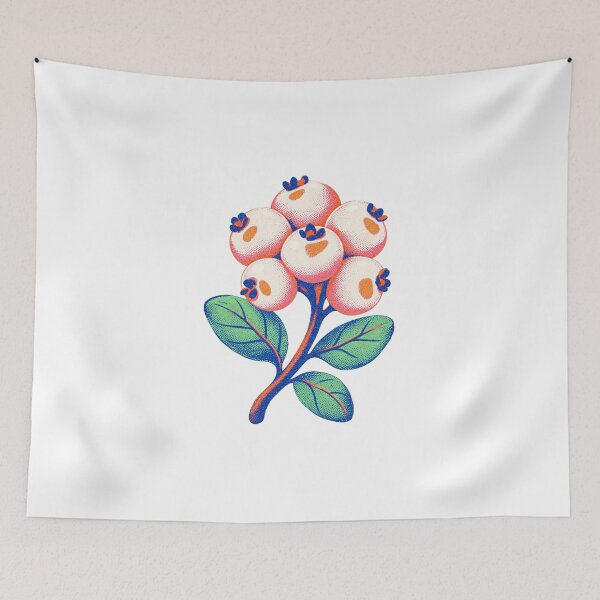 Item preview, Snowberry Overprint Cluster designed and sold by The-Art-of-D.