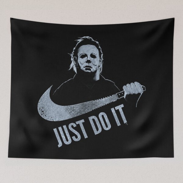 Item preview, Michael Myers Just Do It Parody designed and sold by TrevionYoster.