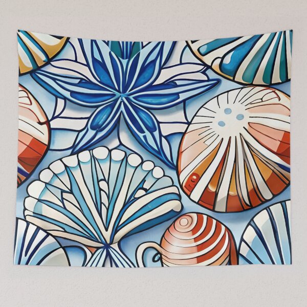 Item preview, Watercolor Seashells designed and sold by Gustavo Navarro.