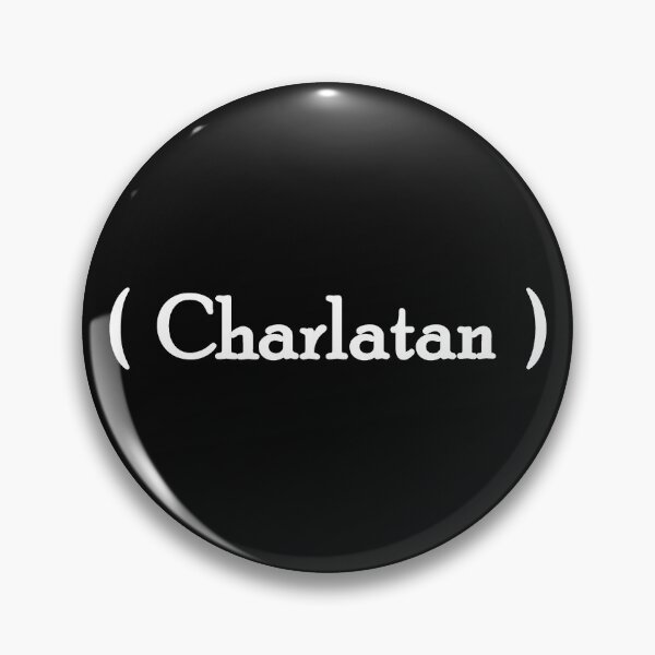 Item preview, Iconic Label - "Charlatan" White Lettering designed and sold by cousinbessie.