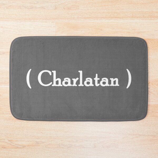 Item preview, Iconic Label - "Charlatan" White Lettering designed and sold by cousinbessie.