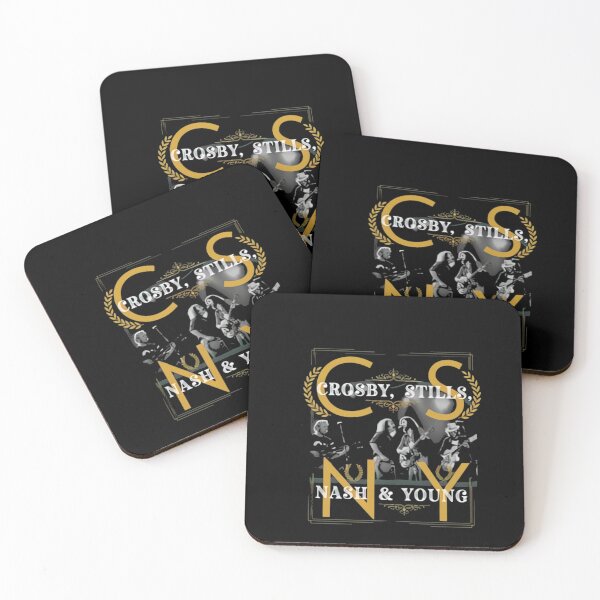 Item preview, Crosby, Stills, Nash & Young designed and sold by QuirkNestArt.