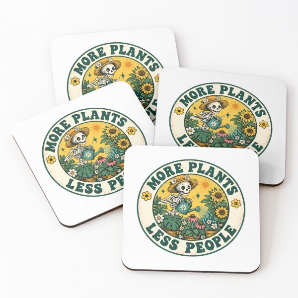 Item preview, More Plants Less People Gardener Introvert Plant Lover designed and sold by RetroMini2026.