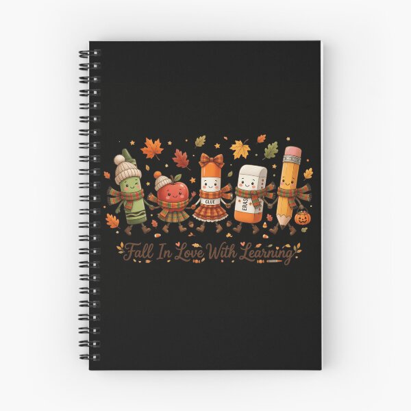 Item preview, Fall In Love With Learning Cute School Supplies Autumn Teacher Design designed and sold by Zizo-DR44.