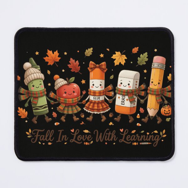 Item preview, Fall In Love With Learning Cute School Supplies Autumn Teacher Design designed and sold by Zizo-DR44.