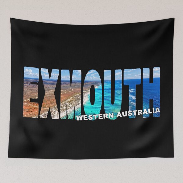 Item preview, EXMOUTH Western Australia - Red Dirt Paradise Coral Coastline Beaches designed and sold by Adam Gormley.