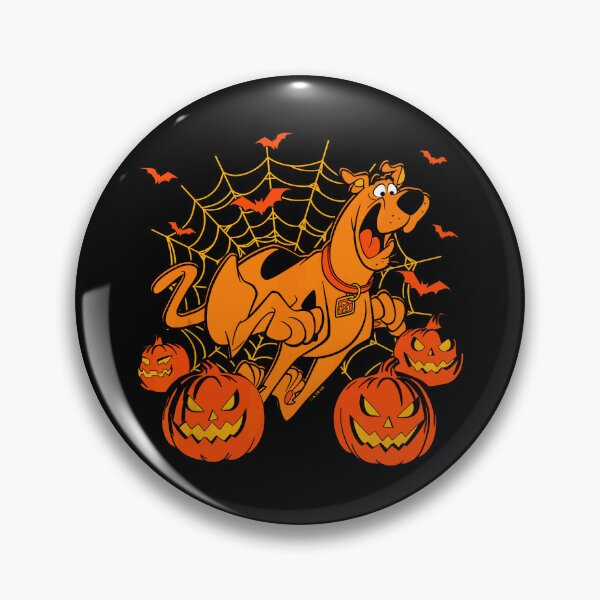 Item preview, Scooby Doo Halloween Scooby Running In Jack O Lantern Patch designed and sold by tiabletz.