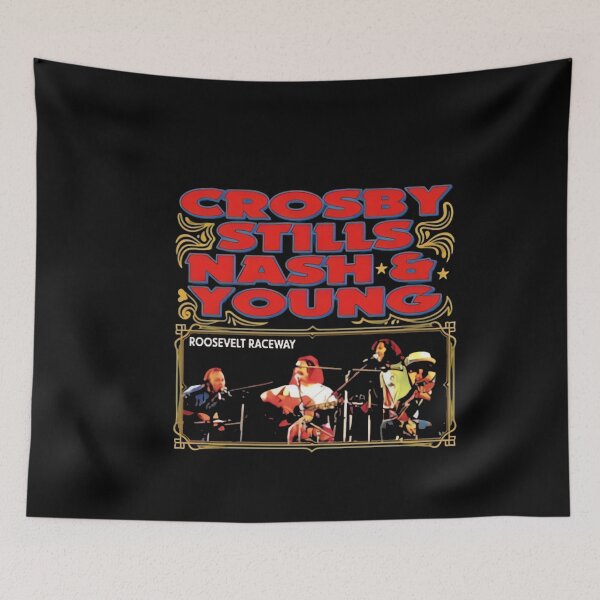 Item preview, Crosby, Stills, Nash & Young designed and sold by QuirkNestArt.