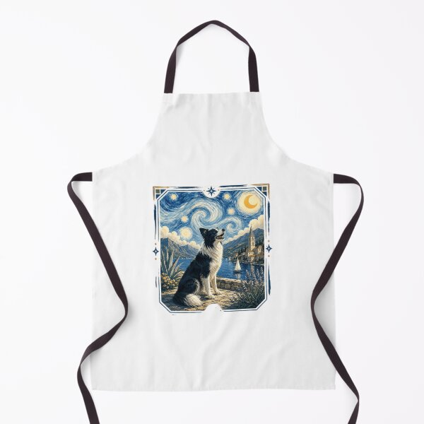 Item preview, Border Collie Dog Night Sky Stars Moon Pet Owner designed and sold by HumansStuck12.