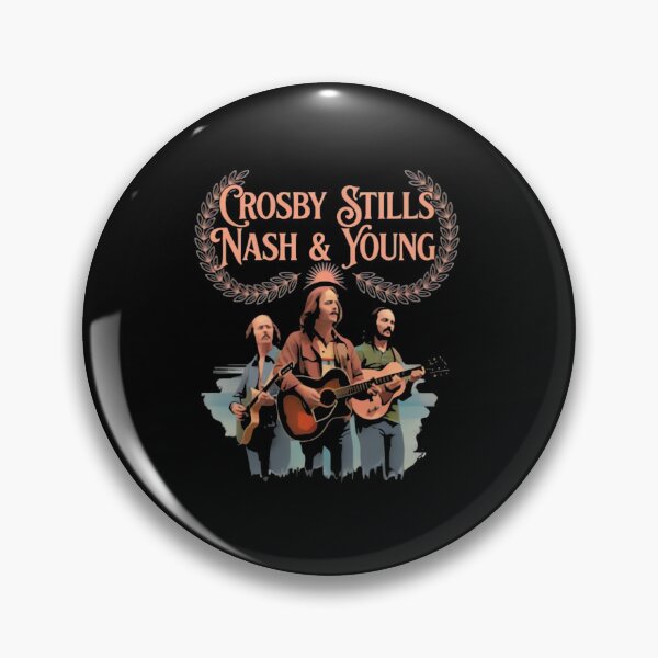 Item preview, Crosby, Stills, Nash & Young designed and sold by QuirkNestArt.