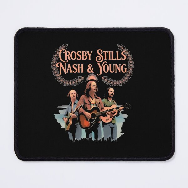 Item preview, Crosby, Stills, Nash & Young designed and sold by QuirkNestArt.