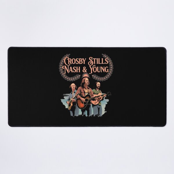 Item preview, Crosby, Stills, Nash & Young designed and sold by QuirkNestArt.