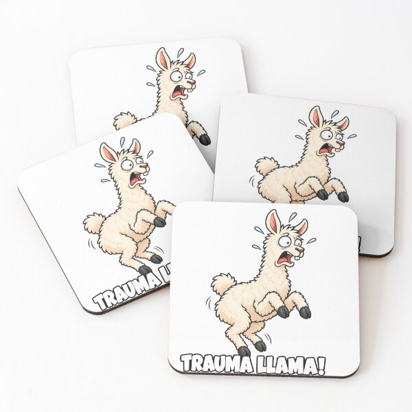 Item preview, Trauma Llama: Startled designed and sold by SNAGGLE GAMES.