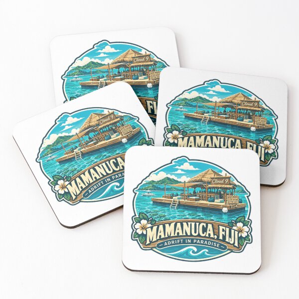 Item preview, Mamanuca, Fiji Adrift In Paradise Tropical Island Traveler designed and sold by Star3NowForMe.