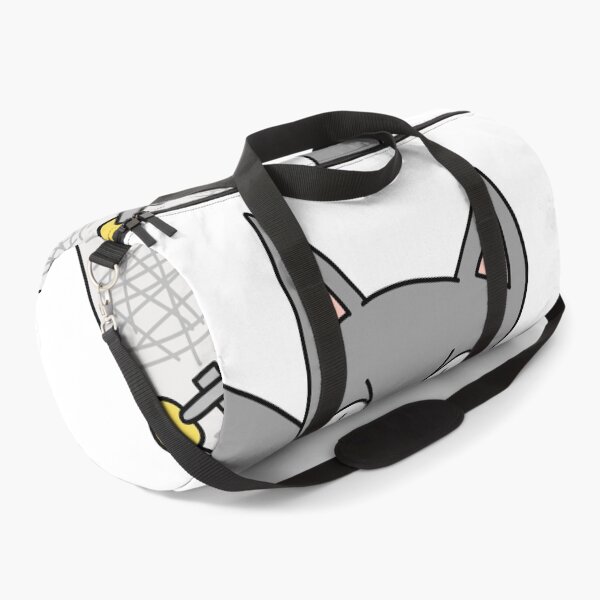 Item preview, mean cat skateboarding - gray designed and sold by motherbrainart.