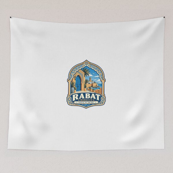 Item preview, Rabat Morocco Capital By The Sea Travel Destination Souvenir designed and sold by Star3NowForMe.