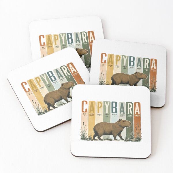 Item preview, Capybara Calm Adaptable Peaceful Young At Heart Balanced Authentic Relaxed Appreciated Animal Lover designed and sold by HumansStuck12.