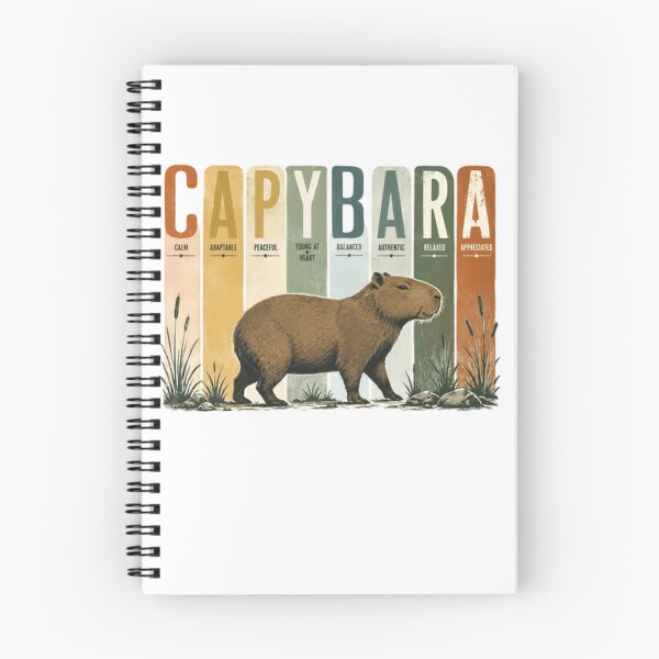 Item preview, Capybara Calm Adaptable Peaceful Young At Heart Balanced Authentic Relaxed Appreciated Animal Lover designed and sold by HumansStuck12.