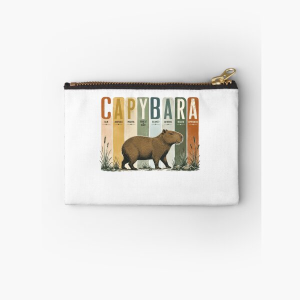 Item preview, Capybara Calm Adaptable Peaceful Young At Heart Balanced Authentic Relaxed Appreciated Animal Lover designed and sold by HumansStuck12.