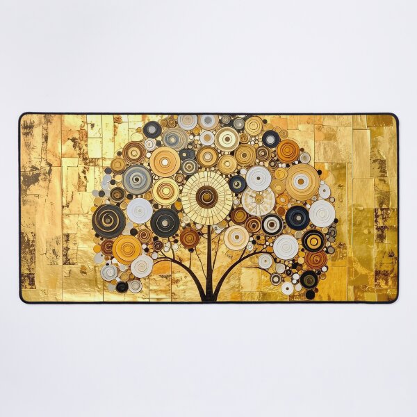 Item preview, Symbolist Geometric Spiral Tree Abstract designed and sold by Vicky Brago-Mitchell®.