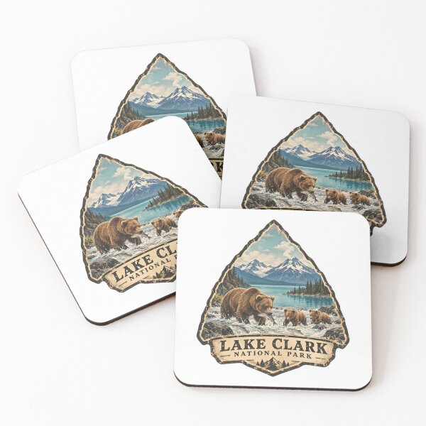 Item preview, Lake Clark National Park Alaska Wildlife Grizzly Bear Wilderness Explorer designed and sold by Star3NowForMe.