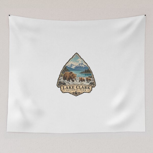 Item preview, Lake Clark National Park Alaska Wildlife Grizzly Bear Wilderness Explorer designed and sold by Star3NowForMe.