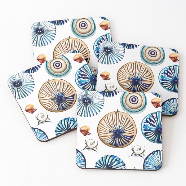 Item preview, Watercolor Seashells designed and sold by Gustavo Navarro.