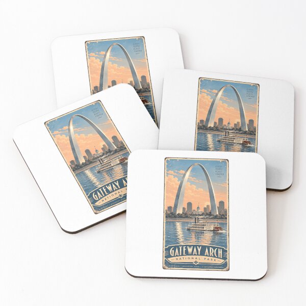 Item preview, Gateway Arch National Park St. Louis Missouri Travel Landmark Where People Places Stories Forever designed and sold by Star3NowForMe.