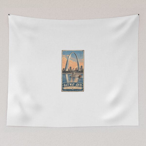 Item preview, Gateway Arch National Park St. Louis Missouri Travel Landmark Where People Places Stories Forever designed and sold by Star3NowForMe.