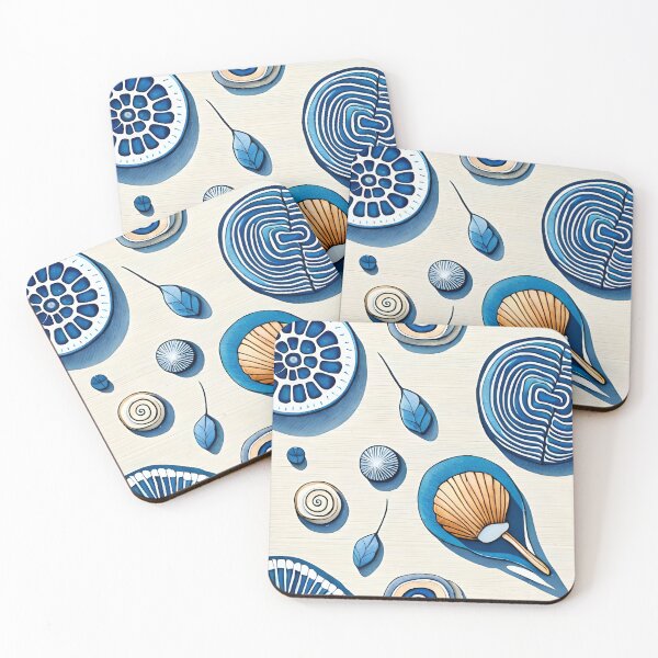 Item preview, Watercolor Seashells designed and sold by Gustavo Navarro.