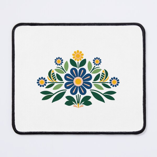Item preview, Folk art flowers designed and sold by Ourhappyplaces.