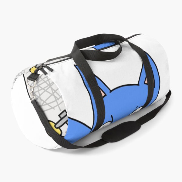 Item preview, mean cat skateboarding - blue designed and sold by motherbrainart.
