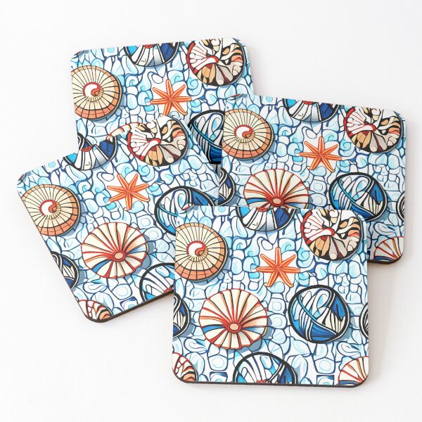 Item preview, Watercolor Seashells designed and sold by Gustavo Navarro.