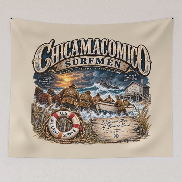 Item preview, Chicamacomico Surfmen Courage and Service designed and sold by The Coastal Route.