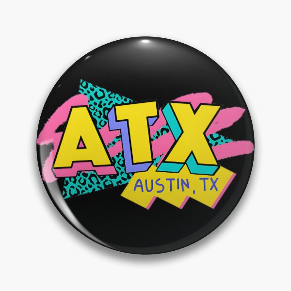 Artikelvorschau, Austin Texas Retro-Logo im Vintage-Stil entworfen und verkauft von TBMBlueMenace.