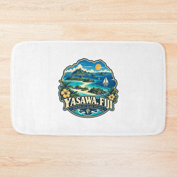 Item preview, Yasawa, Fiji String Of Blue Pearls Tropical Island Travel Vacationer designed and sold by Star3NowForMe.
