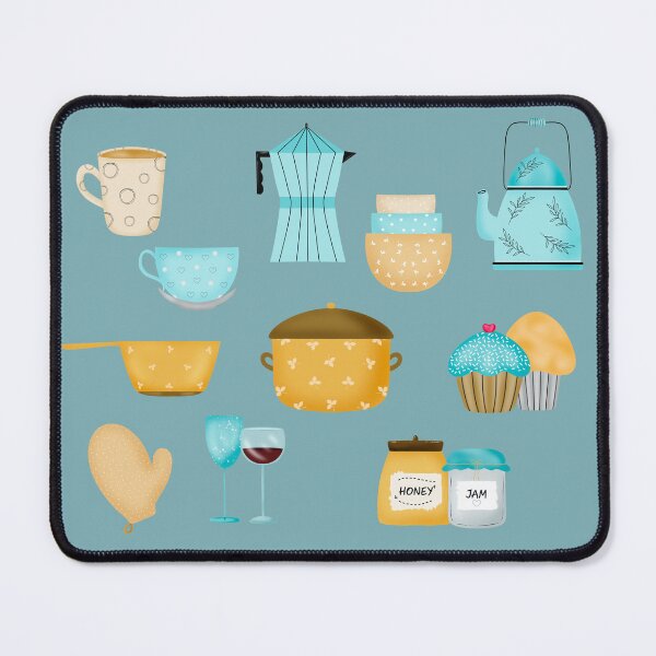 Item preview, Retro Kitchen Vibe designed and sold by Kendall Rose Doodles.