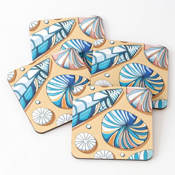 Item preview, Watercolor Seashells designed and sold by Gustavo Navarro.