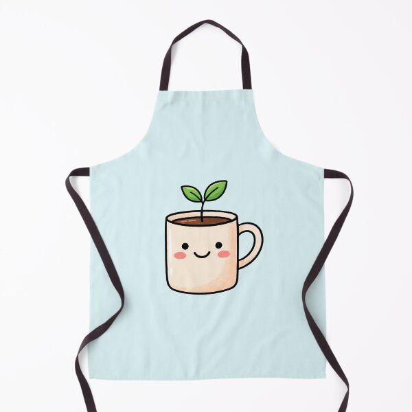 Artikelvorschau, Niedliche Illustration eines fröhlichen Kaffeebechers mit Sprosse entworfen und verkauft von pattman.