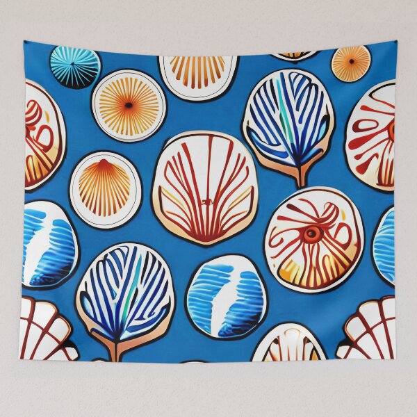 Item preview, Watercolor Seashells designed and sold by Gustavo Navarro.