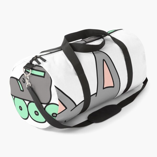 Item preview, mean cat inline skating - gray designed and sold by motherbrainart.