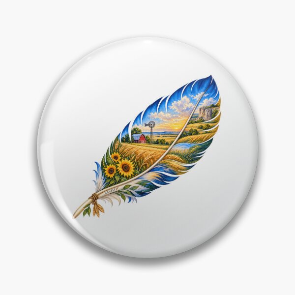 Item preview, Kansas Prairie Feather designed and sold by Whimspired By Paxx.