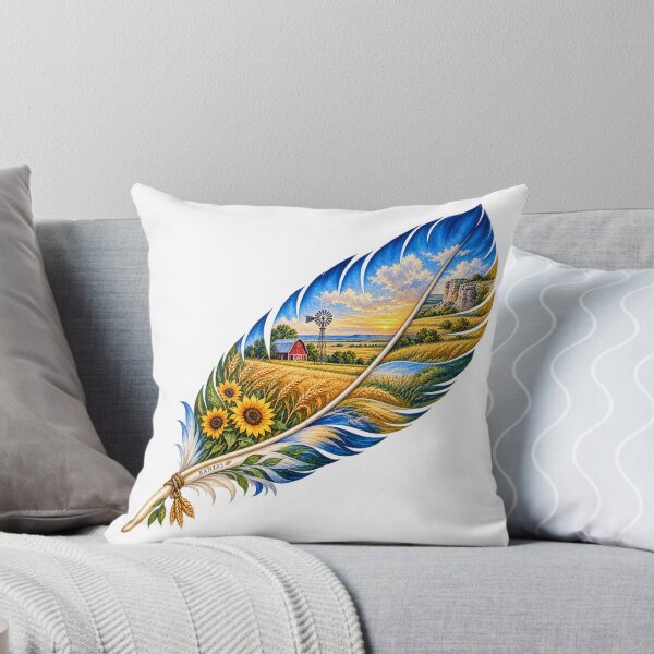 Item preview, Kansas Prairie Feather designed and sold by Whimspired By Paxx.