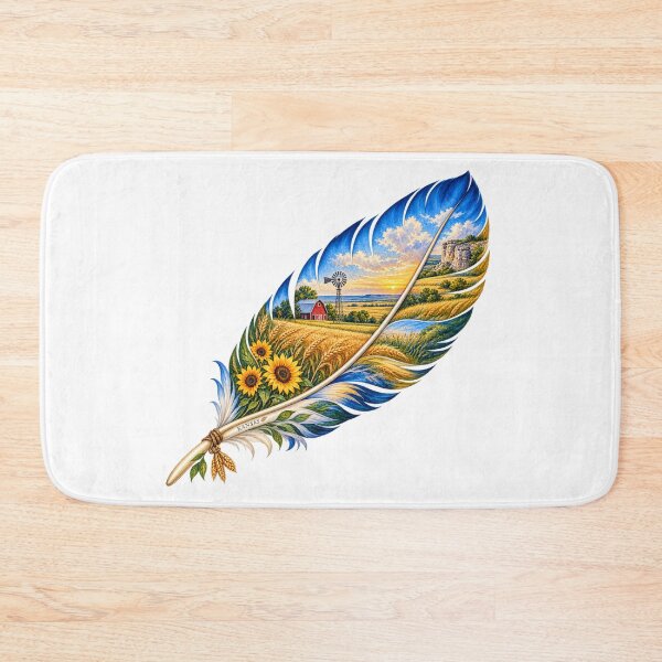 Item preview, Kansas Prairie Feather designed and sold by Whimspired By Paxx.